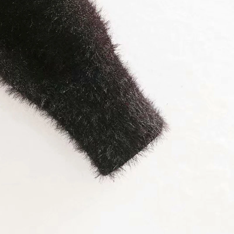 GOPLUS Women's Turtleneck Sweater Casual Black White Buttons Warm Pullover Sweaters Womens Pull Femme Nouveaute 2021 C8296 | Женская