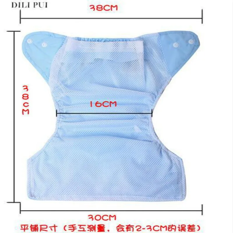 Pa&ntilde;ales lavables reutilizables para beb&eacute;, pa&ntilde;al de tela impermeable para reci&eacute;n nacidos, Fraldas, versi&oacute;n de verano e invierno, cambio de pa&ntilde;ales, 6 uds./lote-4