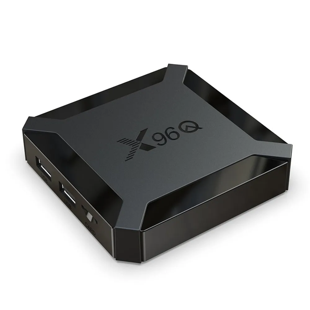 X96Q Android Smart TV устройство 10 0 Allwinner H313 четырехъядерный 1 ГБ 8 4K 3D Netflix Youtube