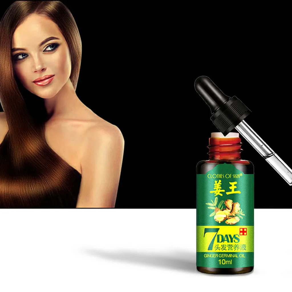 Эссенция роста волос жидкий быстрый рост Лечение выпадения натуральных Прямая