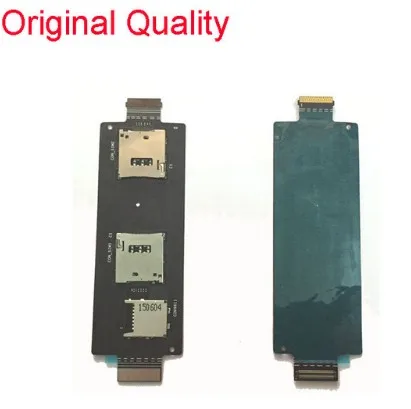 Original Держатель sim-карты гибкий кабель для ASUS Zenfone 2 ZE550ML ZE551ML Sim Reader замена ленты адаптера - Цвет: Original