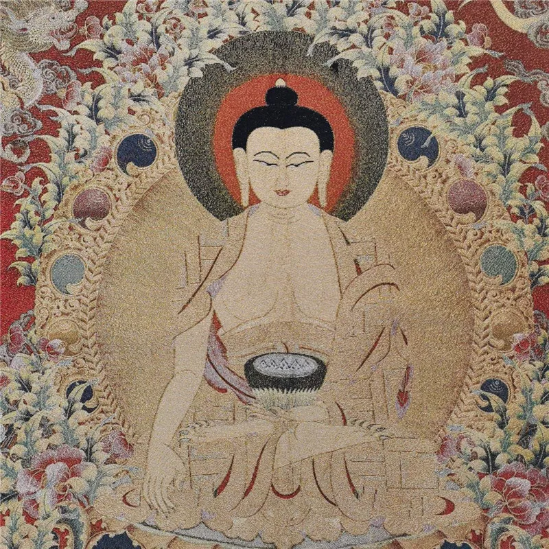 Эпос об уникальный ручной работы Большие размеры 35 &quotтибетская буддийская танка