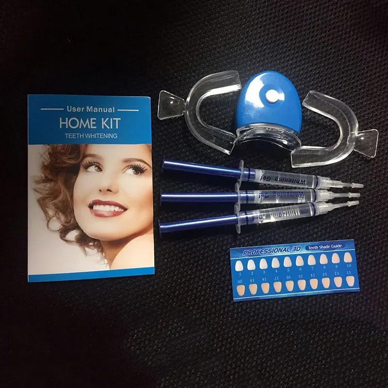 

Teeth Whitening Kit Tooth Whitener GEL Bleach Set White Dental Laser System J9
