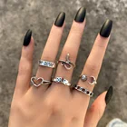 Женский винтажный набор украшений Стразы в виде змеи, черного сердца