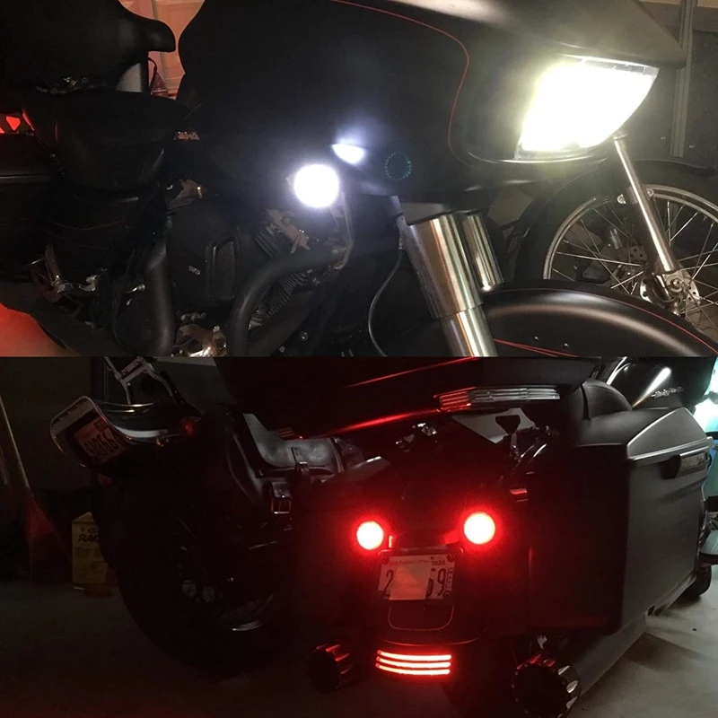 

1157 LED Turn Signal Light Kit 1157 Base LED for Dyna Touring Sportster Softail Street Glide Road King