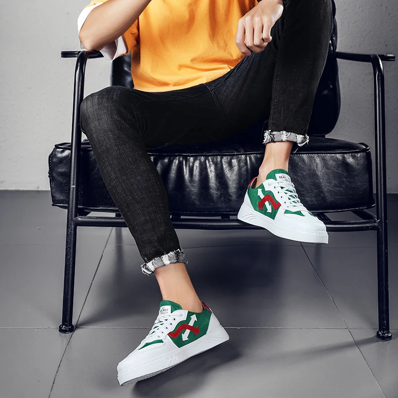 

Zapatillas Hombre Sneakers For Summer Mens White Sneaker Hip Hop Trend Men Trainers Shoes Casual &sneaker
