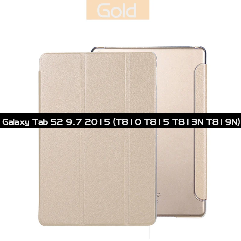 SM-T810 SM-T815 Смарт-крышка для samsung Galaxy Tab S2 8,0 T710 T715 T719 9,7 T810 T815 T813N T819N Fundas из искусственной кожи с автоматическим включением и сна - Цвет: SM-T810 SM-T815