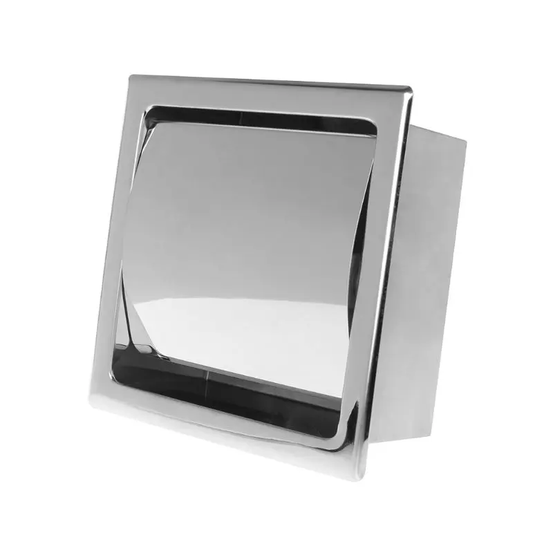 

Stainless Steel Bathroom Toilet Paper Holder Wall Mounted Roll Tissue Rack 649E