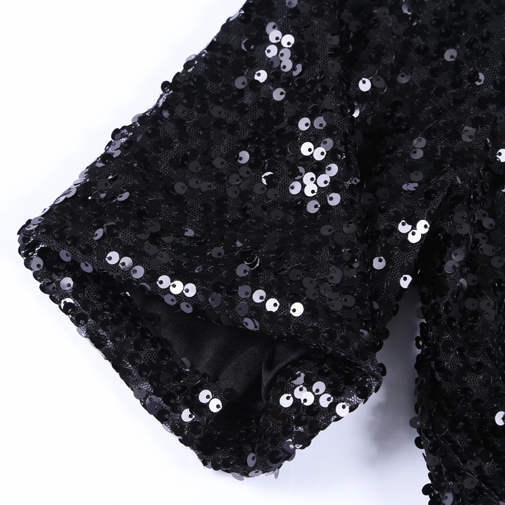 Womens Blouse Half Sleevele Parkle Glitter Solid Loose Crop Tops Summer Sequined Pullover Casule 2019 | Женская одежда