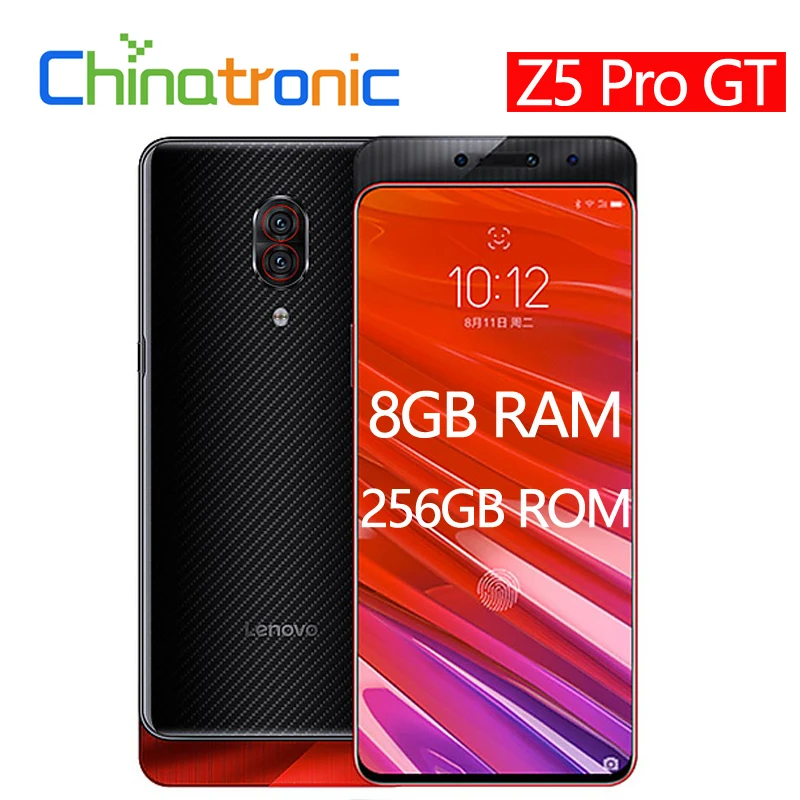 Оригинальный мобильный телефон lenovo Z5 Pro GT L78032 8 Гб 256 ГБ 4G FDD LTE Snapdragon 855 ZUI 10 6 39 &quotSuper