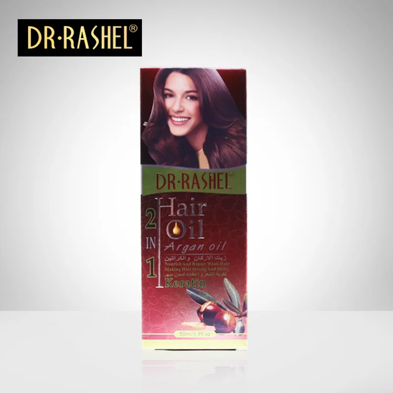 

DR.RASHEL Argan Oil Moroccan Hair Essential Oil Hair Care Nutrition Hair Keratin Treatment Nut Oil Repair Hair Split Carseel