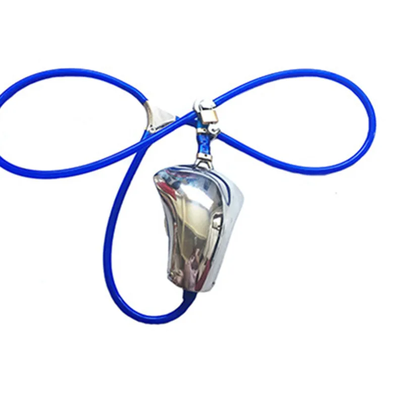 Нержавеющая сталь бандажный для пениса клетка Мужской Пояс верности с кольцо на