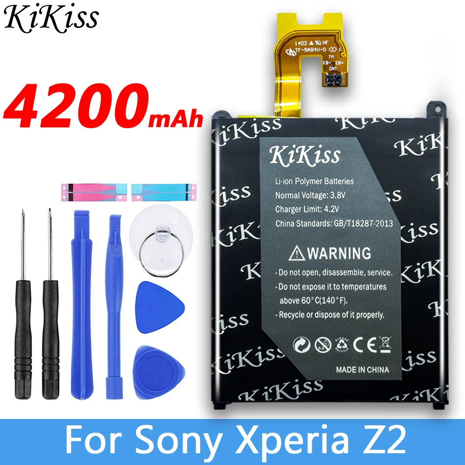 Литий полимерная аккумуляторная батарея KiKiss LIS1543ERPC для Sony Xperia Z2 L50 L50w Sirius SO 03 D6503