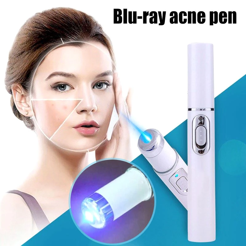

Good Healthy Blu-ray acne pen eye massage instrument to remove the eye bag dark circles blue light therapy eye stick