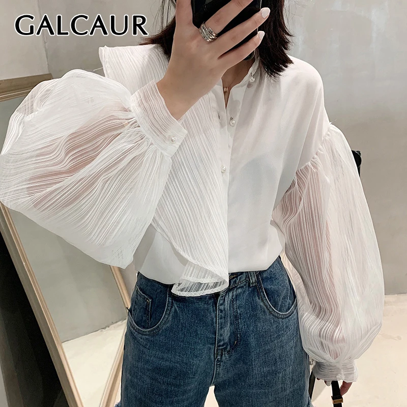 Блузка Женская Асимметричная в полоску с V образным вырезом и рукавами