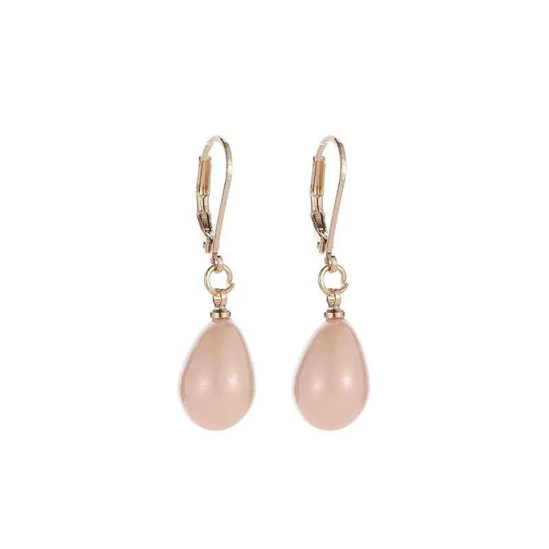 Женские серьги-капельки с жемчугом из смолы Cpop корейские серьги 2018 модный