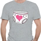 Мужская футболка с принтом подгузников, милая Женская Мужская пижама ABDL-RT Wo мужские футболки 7180D