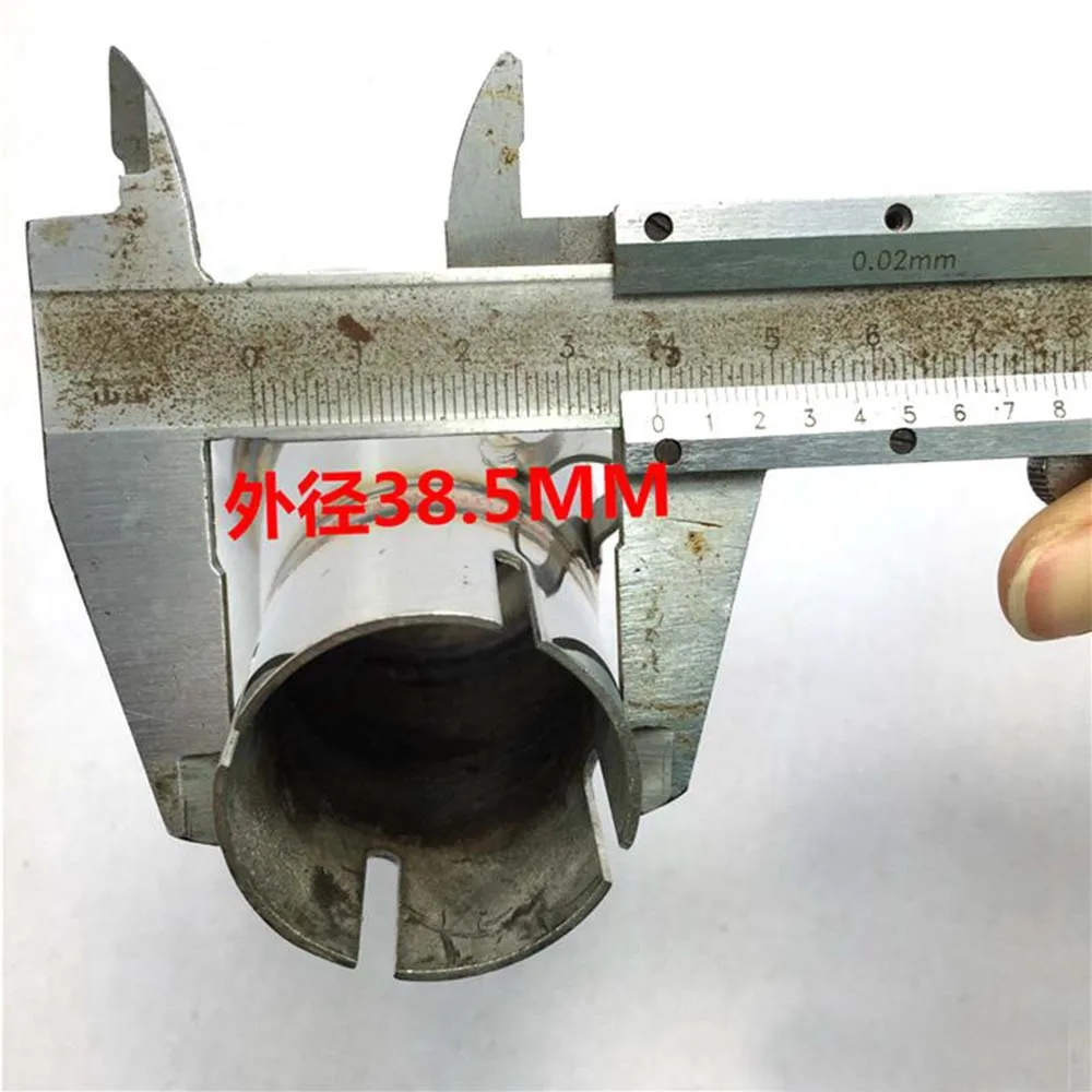 Модифицированный выхлопной адаптер TKOSM для мотоцикла среднее соединение трубы