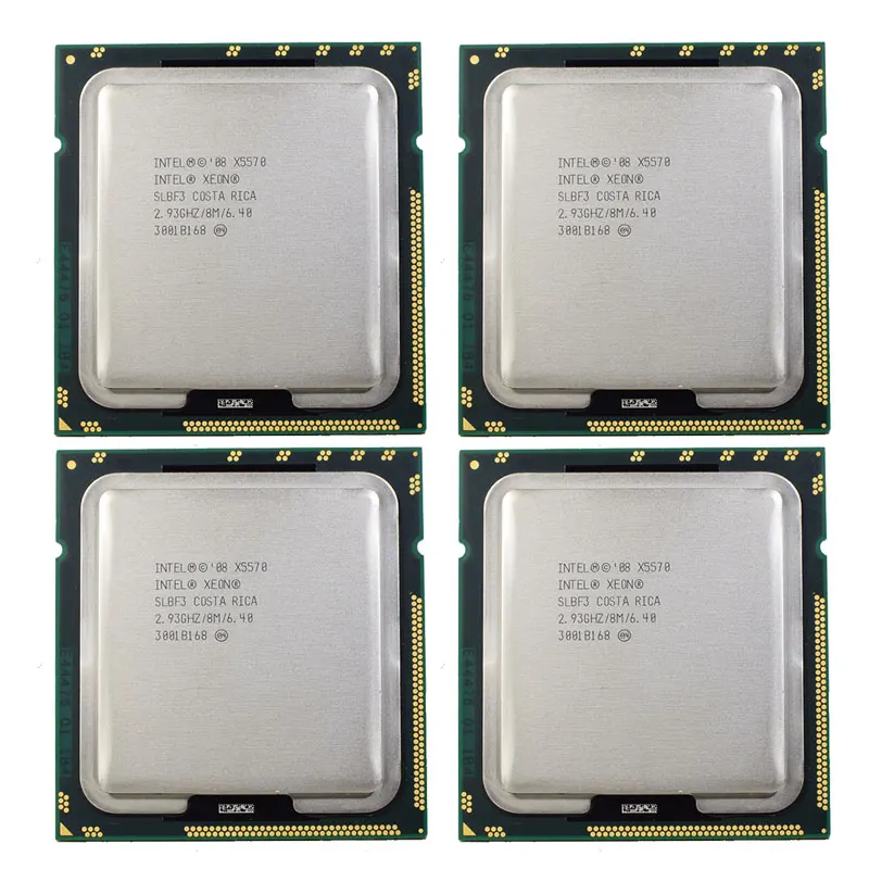 

Intel Xeon X5570 CPU 2.93GHz 8M 4 Core 8 Threads LGA1366 Processor