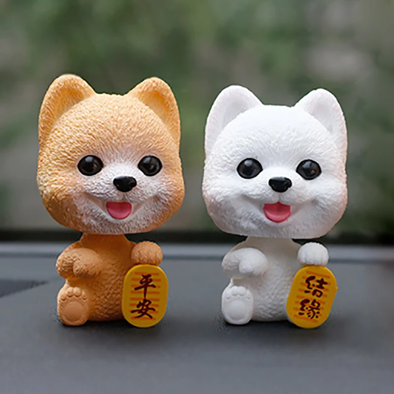 Поплавок в китайском стиле для автомобиля игрушки приборной панели кивающая