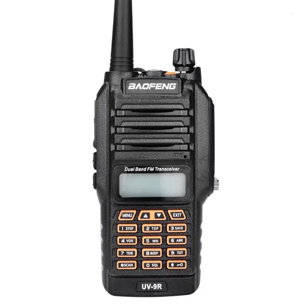 Baofeng UV-9R IP67 8 Вт двухсторонняя портативная рация 10 км Любительское радио двухдиапазонный UV9R портативный CB радиокоммуникатор