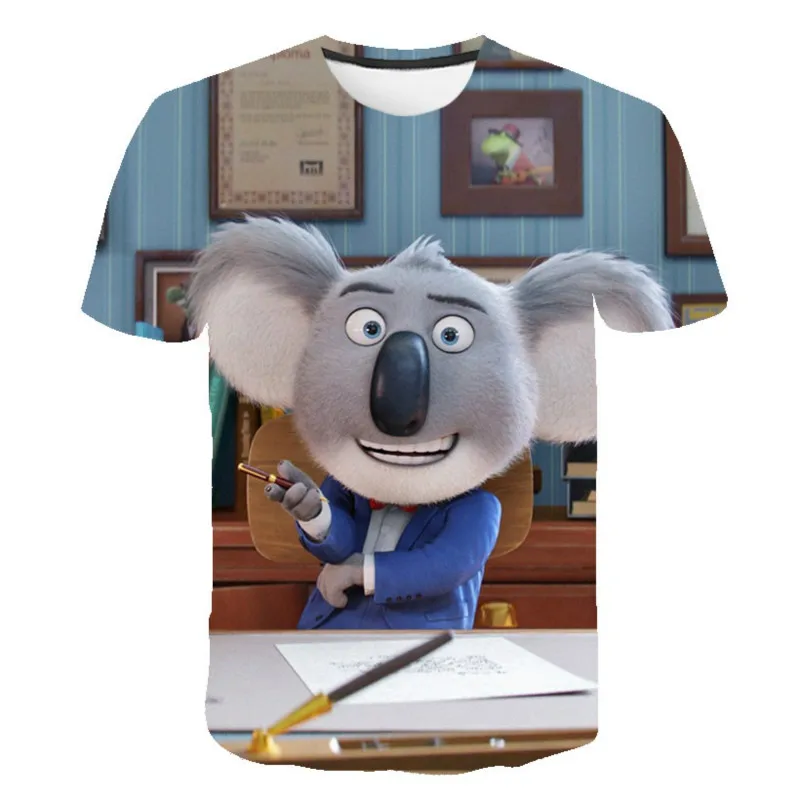 

2021 summer boy girl 3D t-shirt hip-hop funny style children's casual short-sleeved clothing 4-14 new customizable