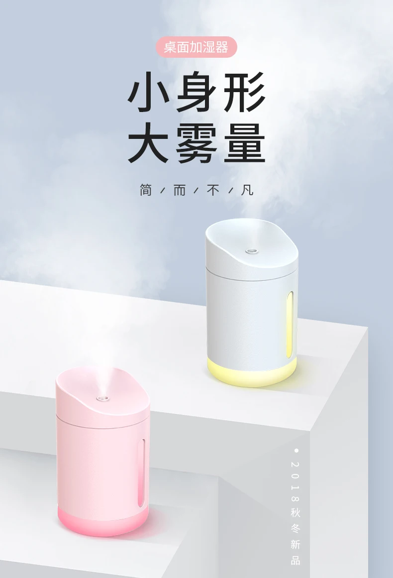 Портативный ультразвуковой мини-увлажнитель воздуха для спальни | Дом и сад