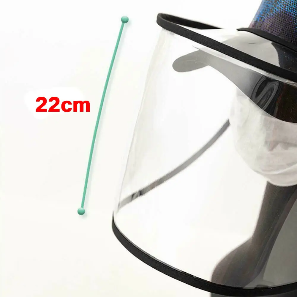 

Men/Women Windproof Protective Cap Anti- Fog Protective Outdoor Hat Cover Face Shield Anti-Spitting Hat Adjustable Cap