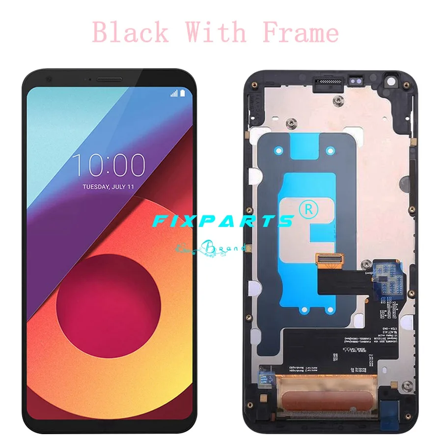 Новый M700 LCD для LG Q6 с рамкой Рамка G6 MINI 5 &quotЖК дисплей + кодирующий преобразователь