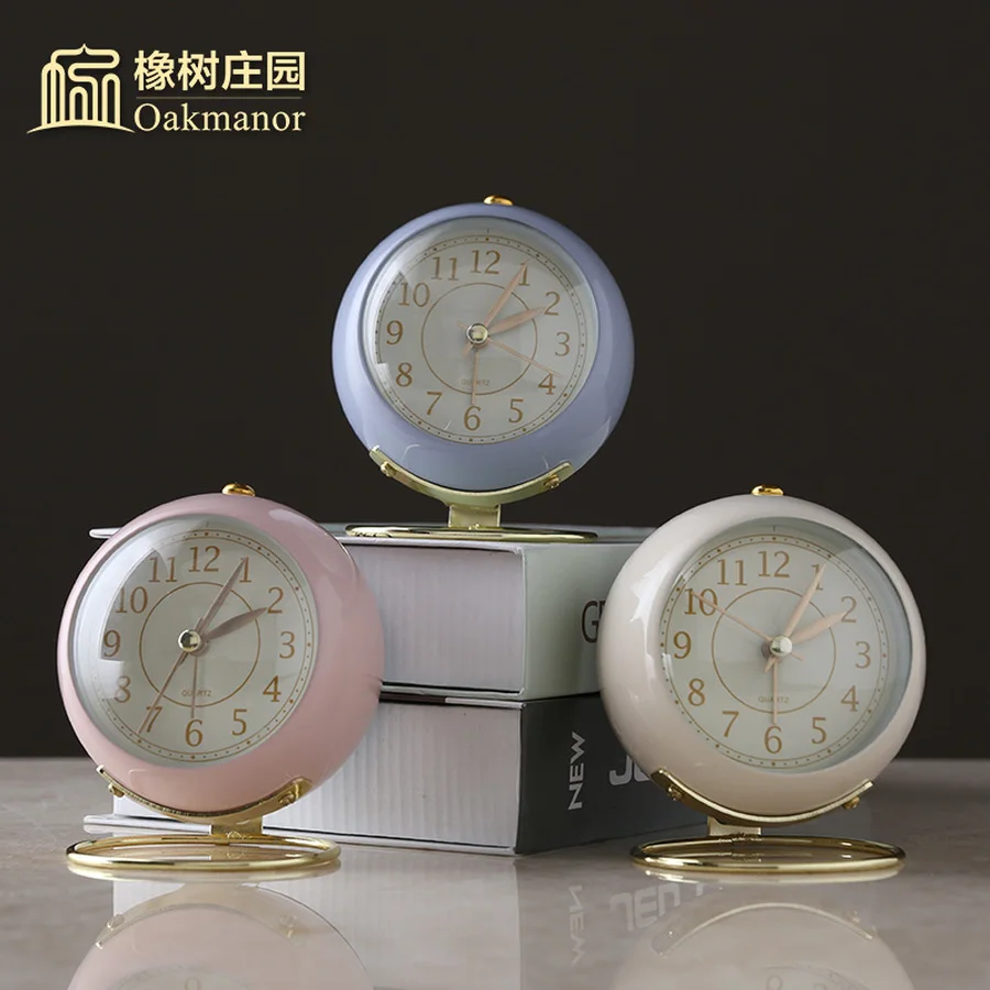 Мини-будильник милые детские часы-будильник прикроватные часы Dijital Masa Saati