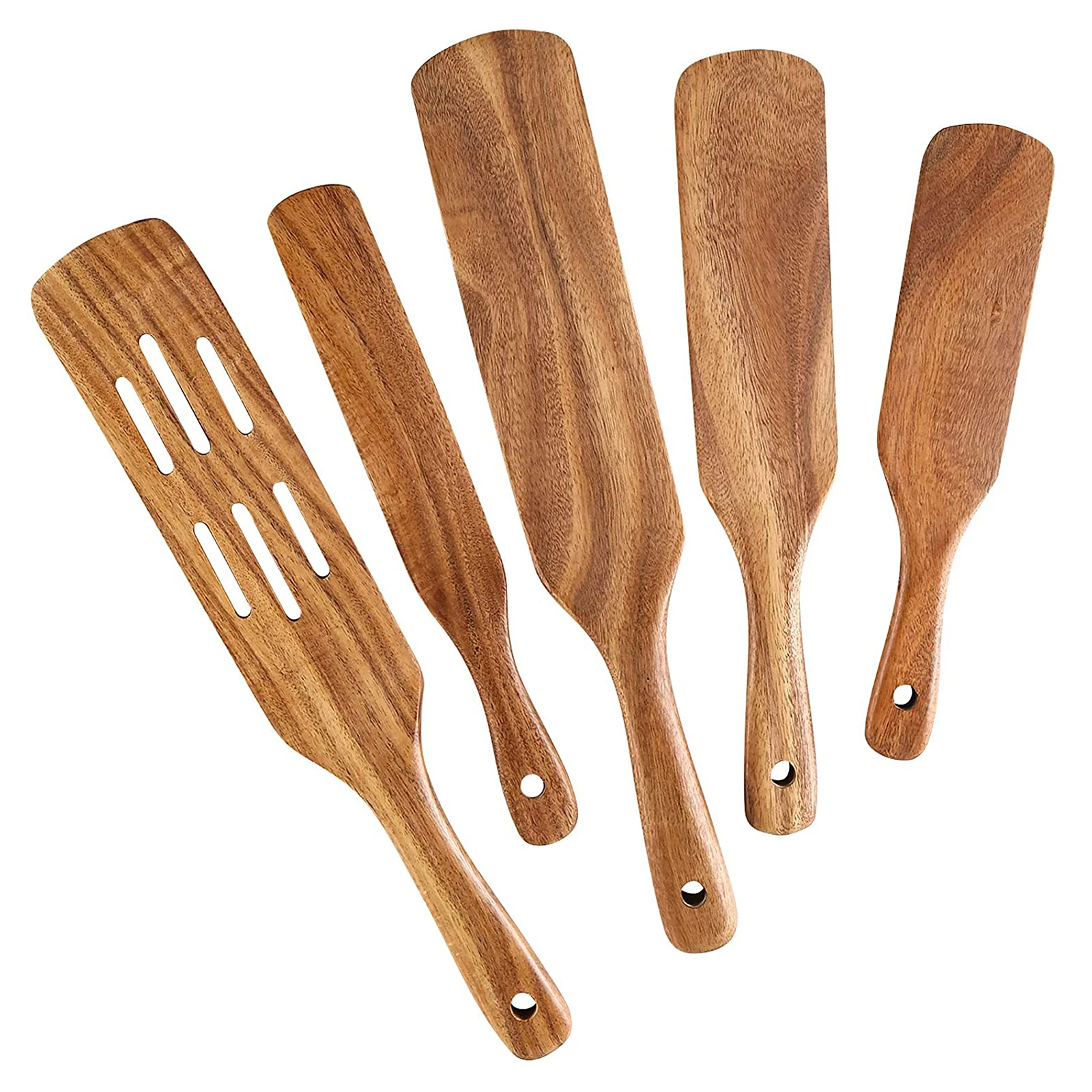 

Лопатка деревянная, 5 шт., с антипригарным покрытием, 5 шт.