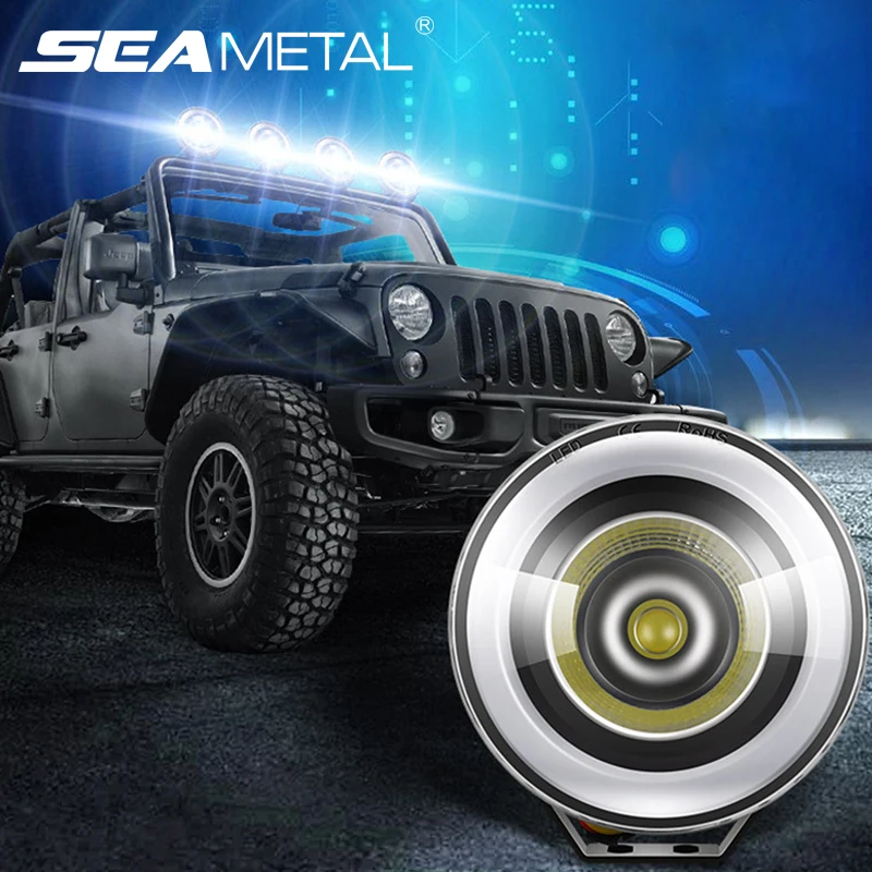 80W 4 шт. автомобиль Рабочий светильник 4X4 внедорожные DRL 12/24V светодиодный рабочий