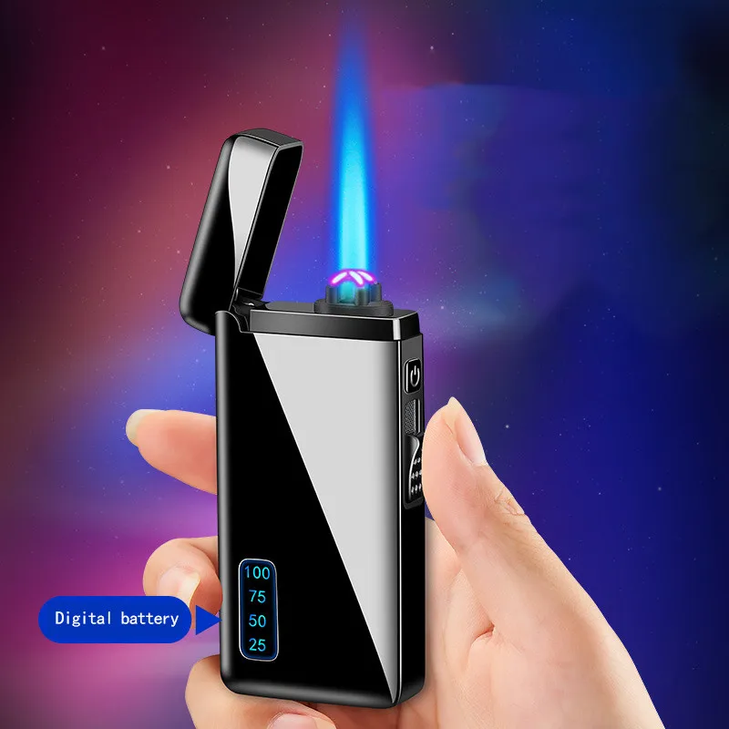 Ветрозащитная Usb Зажигалка с дугой газовая зажигалка металлическая