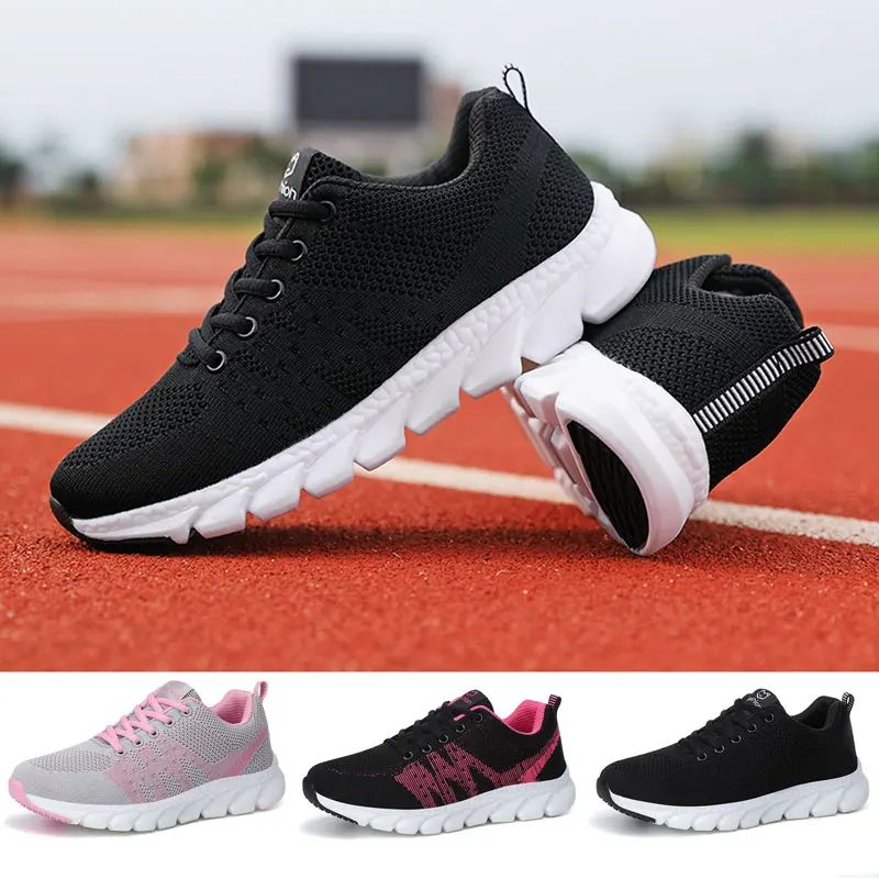 VEAMORS/Женская обувь для бега Дышащий светильник на шнуровке Zapatos De Mujer Удобные