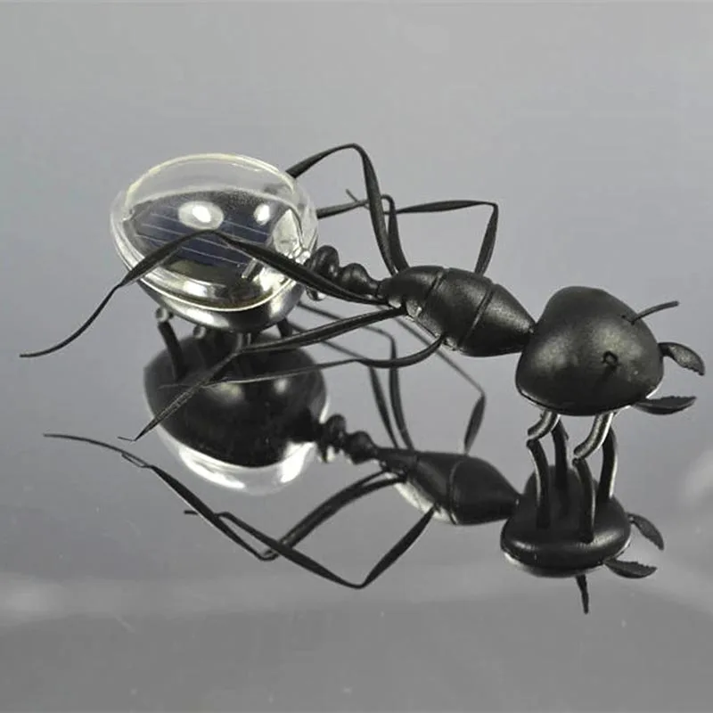 

2021 New Solar Energy Toy Environmental Science Puzzle Novelty Kids Toys Solar Power Simulation Small Ant Bee Lobster Crab
