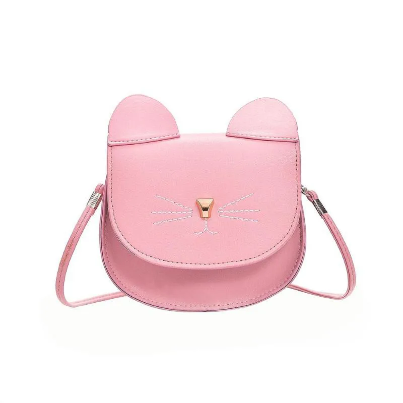 

2021 New Fashion Cartoon Pattern Mini Shoulder Bags Balck Messenger Bags Simple Style Crossbody Bags Cute Handbags