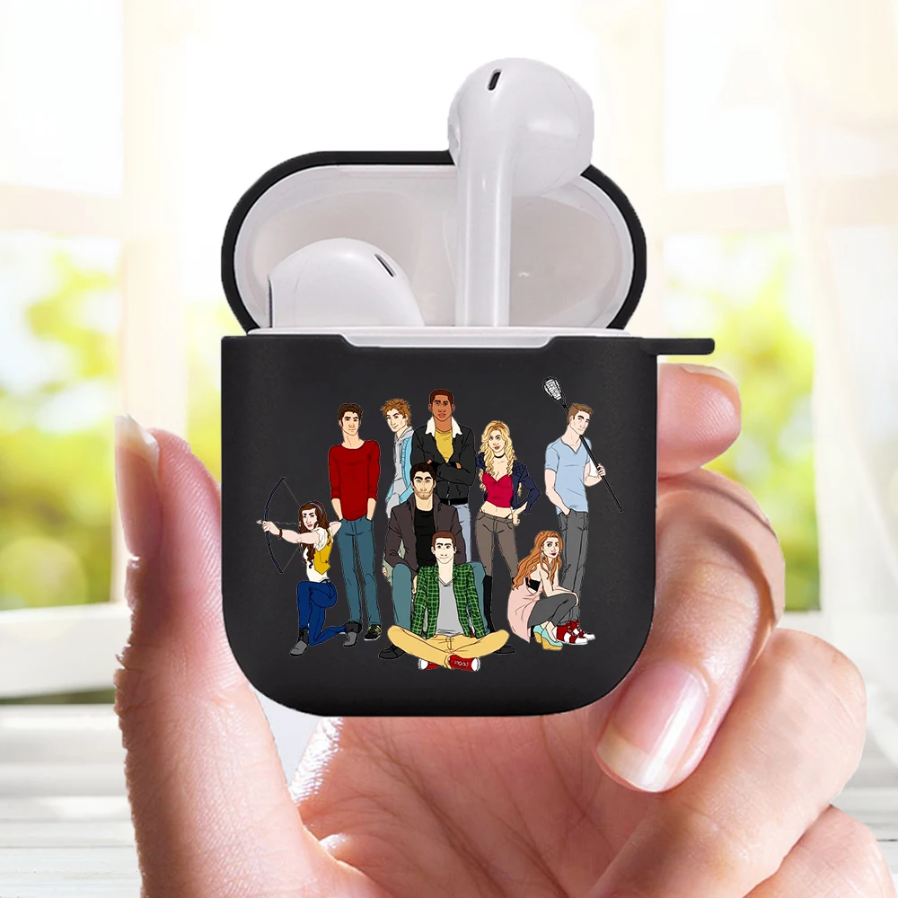 Новый подростковый милый чехол для наушников с изображением волка Дилана