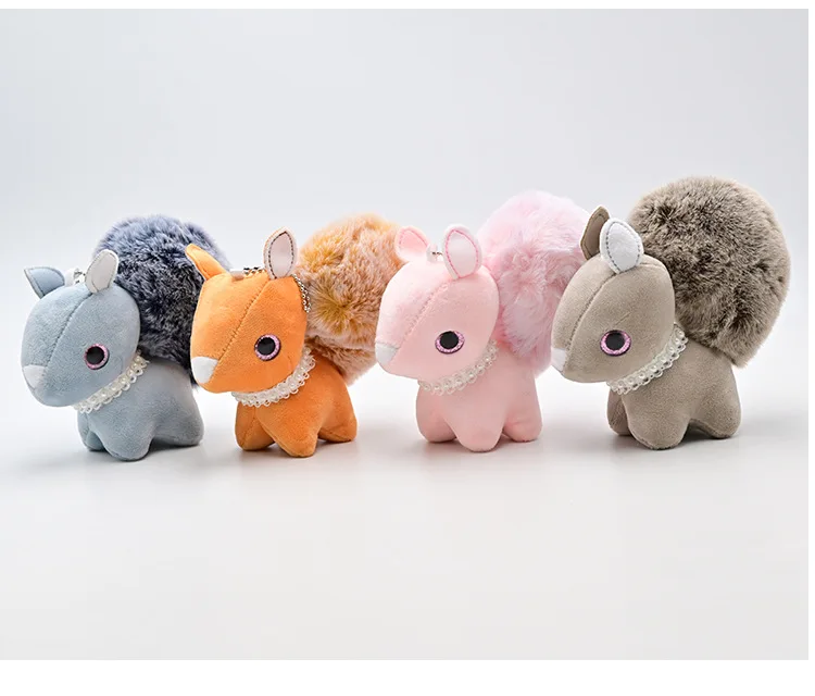 Модная новая милая мультяшная белка с большим хвостом изысканная бутиковая