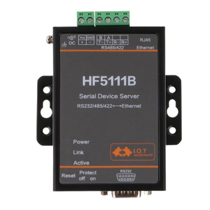 

Последовательное устройство HF5111B, сервер RS232/RS485/RS422, последовательный для Ethernet, бесплатный последовательный RTOS сервер-штепсельная вилка ста...