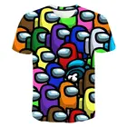 Футболка Мужскаяженская с 3D принтом, хлопковая уличная одежда для детей, повседневные топы с коротким рукавом для мальчиков и девочек, крутая летняя рубашка