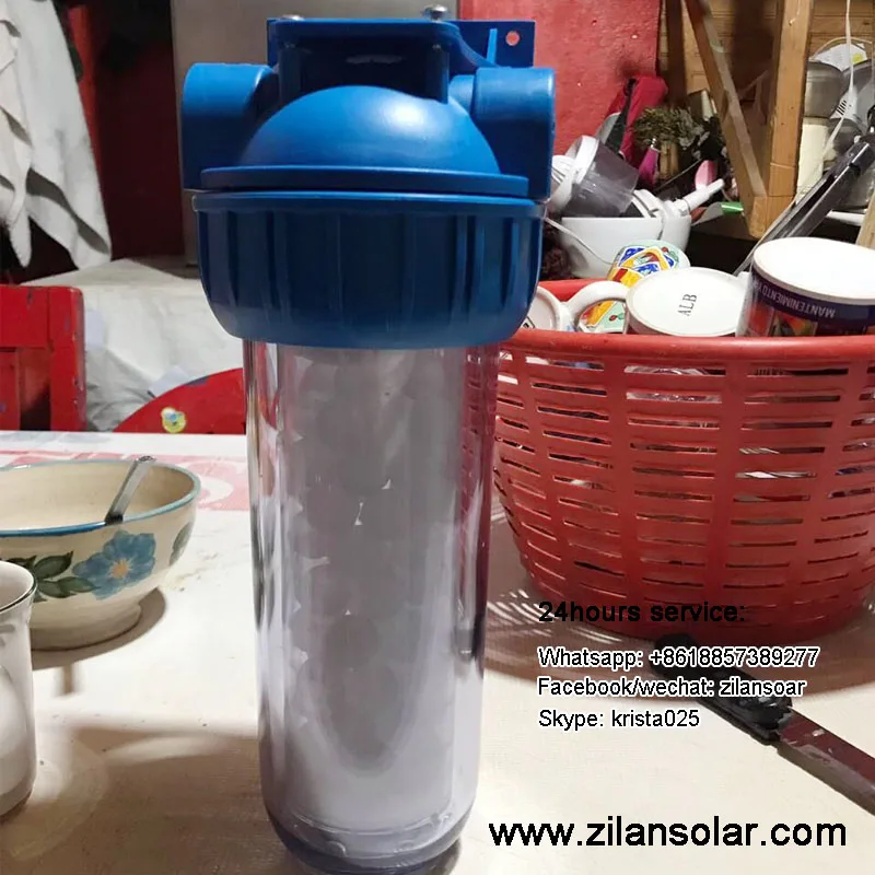 Фильтр для воды из полифосфата 10 дюймов с латунным соединителем 3/4 дюйма |