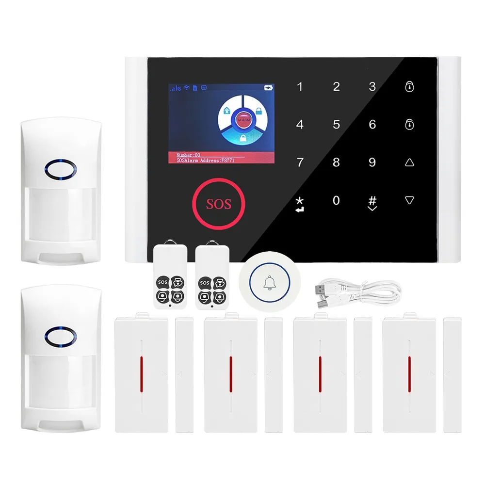 

Система домашней сигнализации CS108 3 в 1, Wi-Fi, GSM, GPRS, 433 МГц