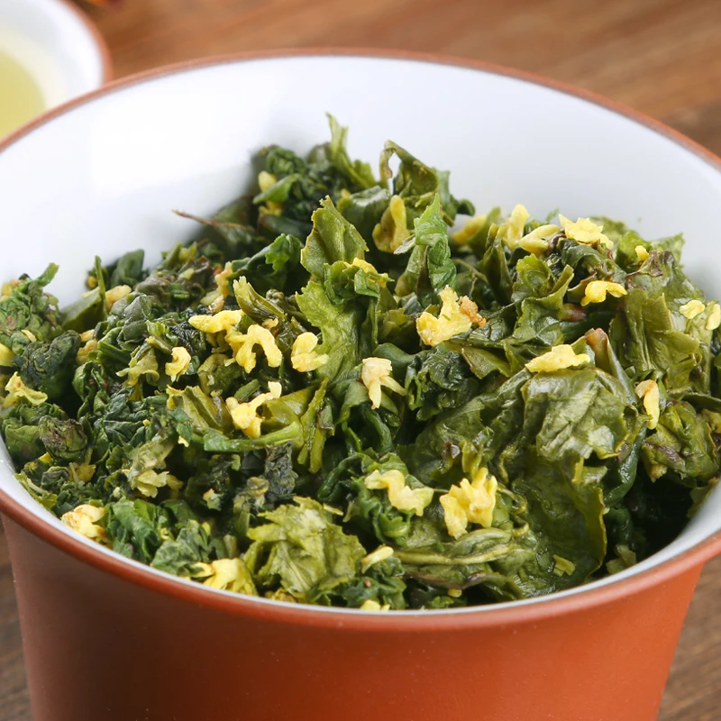 

Chinese Anxi Osmanthus Oolong Tea Beauty Weight loss Tea Lowering Blood Pressure High Osmanthus Oolong Tea Fresh Green Tea