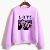 korean fashion kpop got 7 hoodie women pullover harajuku autumn winter kawaii basic aesthetic sweatshirts female clothing
