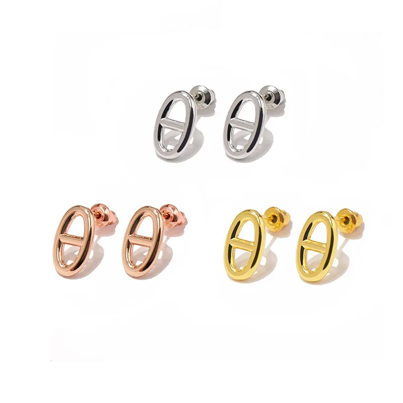 

New Fashion Jewelry Earrings Female Copper Pig Nose Earrings Korean Fashion Earrings for Women 2021 Trend Jewelry Wholesale