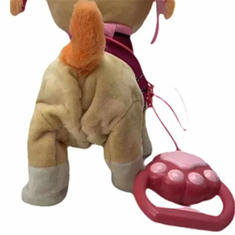 

1pcs New Electric Walking Dog Plush Toy Stuffed Animal Handle Control Electronic Music Puppy Toys for Children Christmas Gifts