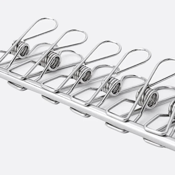 

100 Pieces of Stainless Steel Clothespins for Drying Clothes, Windbreak Clips, Clothespins and Sheets, Drying Clips
