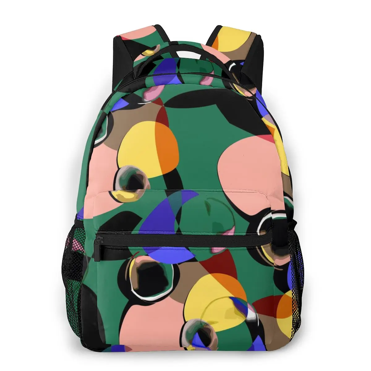 Школьный ранец унисекс с полным принтом Детский рюкзак для мальчиков и девочек