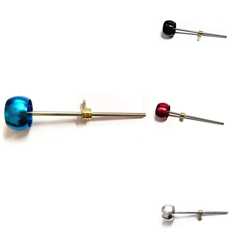 

Aluminum Alloy Bass Drum Pedal Beater Kick Drum Foot Pedal Beater Percussion Instrument Accessory Part