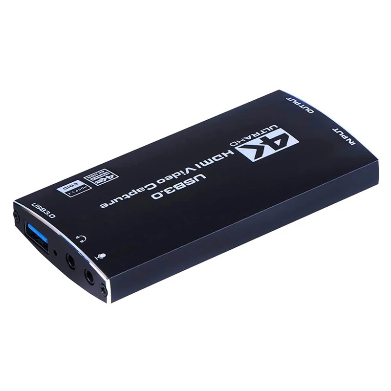 

USB3.0 Video Capture Card OBS Recorder 4K HDMI Capture Card USB to HDMI Converter